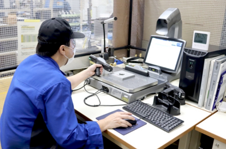 3Dスキャン測定